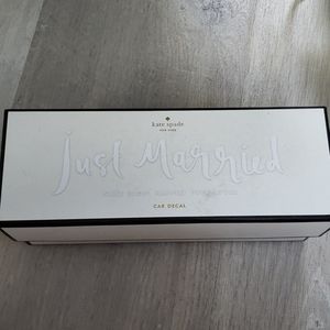 New with box Kate Spade Just Married